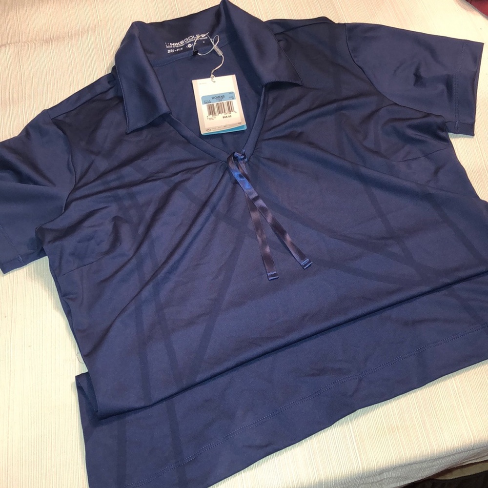 NWT Nike Golf Dri-Fit Short Sleeve Top: M